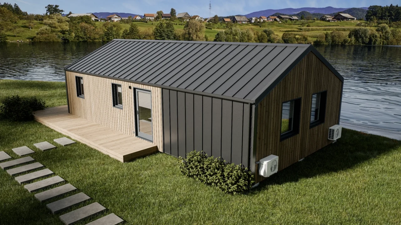 Originalaufnahme zum Beitrag: Die Zukunft ist modular: Das Modulhaus Evergreen XL – großzügig wohnen, auch barrierefrei