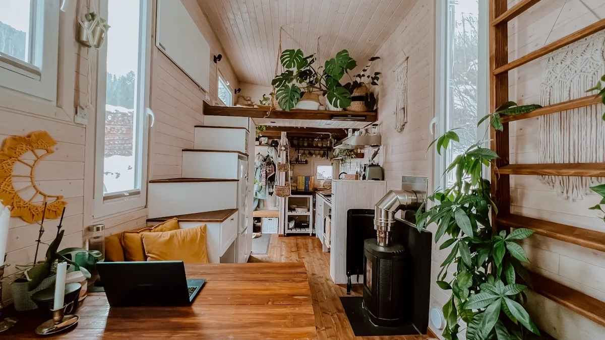Originalaufnahme zum Beitrag: Was das Leben im Tiny House mit Yoga zu tun hat
