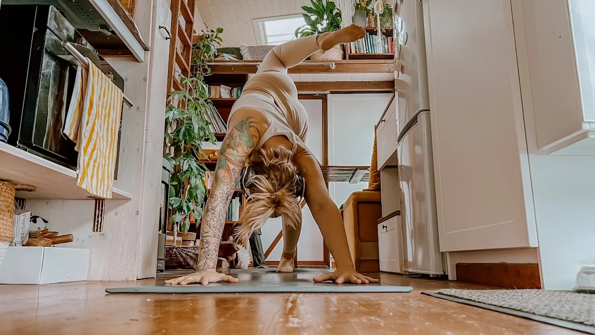Originalaufnahme zum Beitrag: Was das Leben im Tiny House mit Yoga zu tun hat