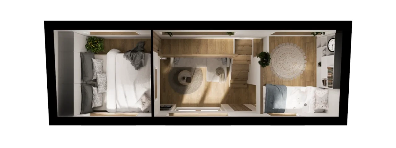 Originalaufnahme zum Beitrag: Modulares Tiny House - Der Schlüssel zu finanzieller Freiheit, Nachhaltigkeit und Autonomie